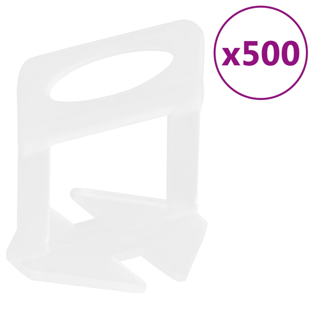 Sistem de nivelare a plăcilor, 250 pene, 500 cleme, 1 mm Lando - Lando