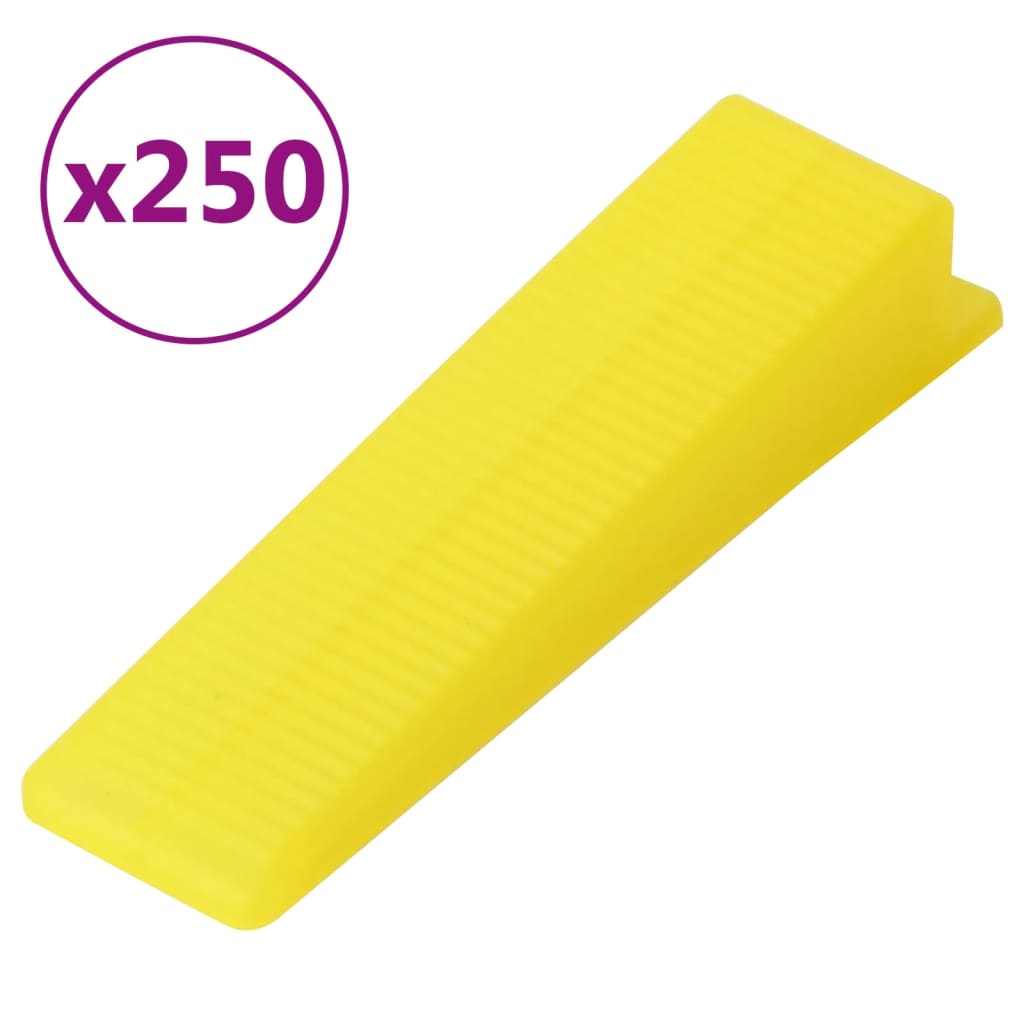 Sistem de nivelare a plăcilor, 250 pene, 500 cleme, 1 mm Lando - Lando