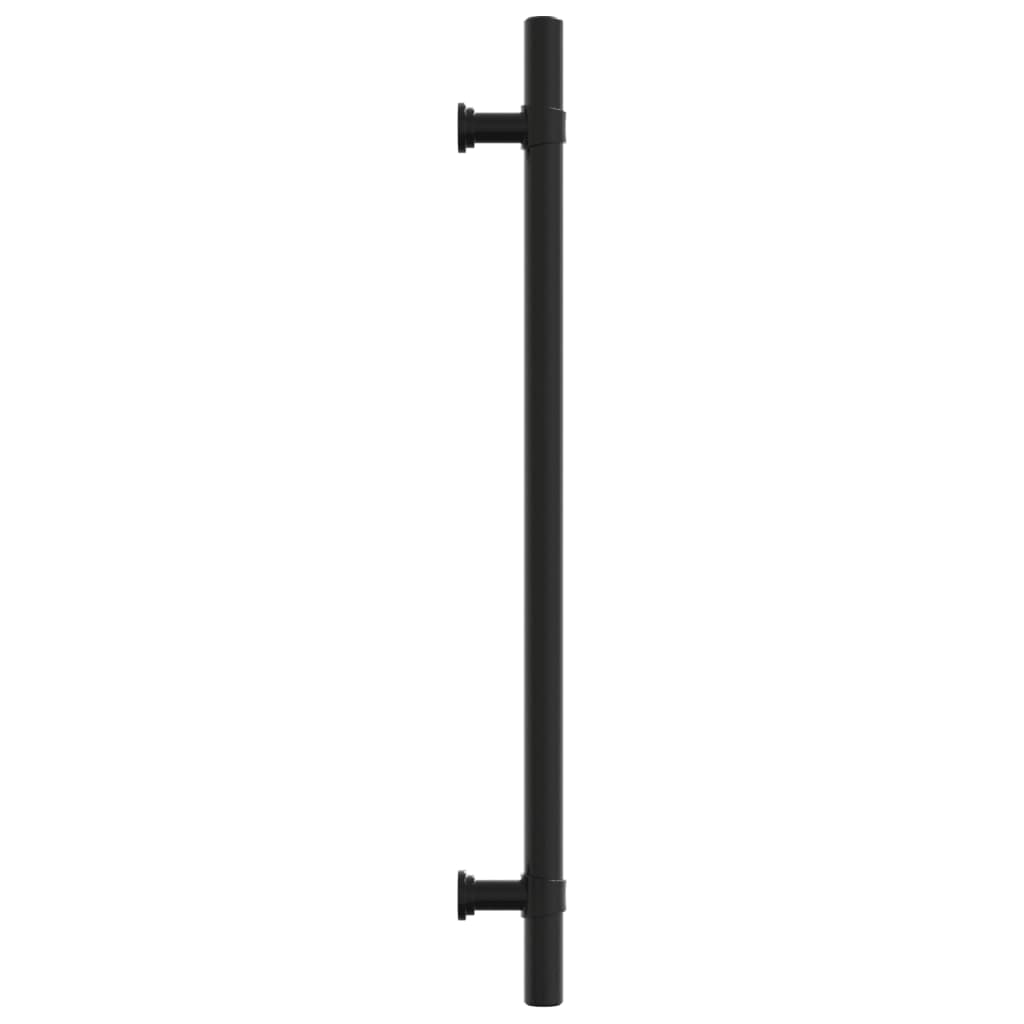 Mânere de dulap, 5 buc., negru, 224 mm, oțel inoxidabil - Lando