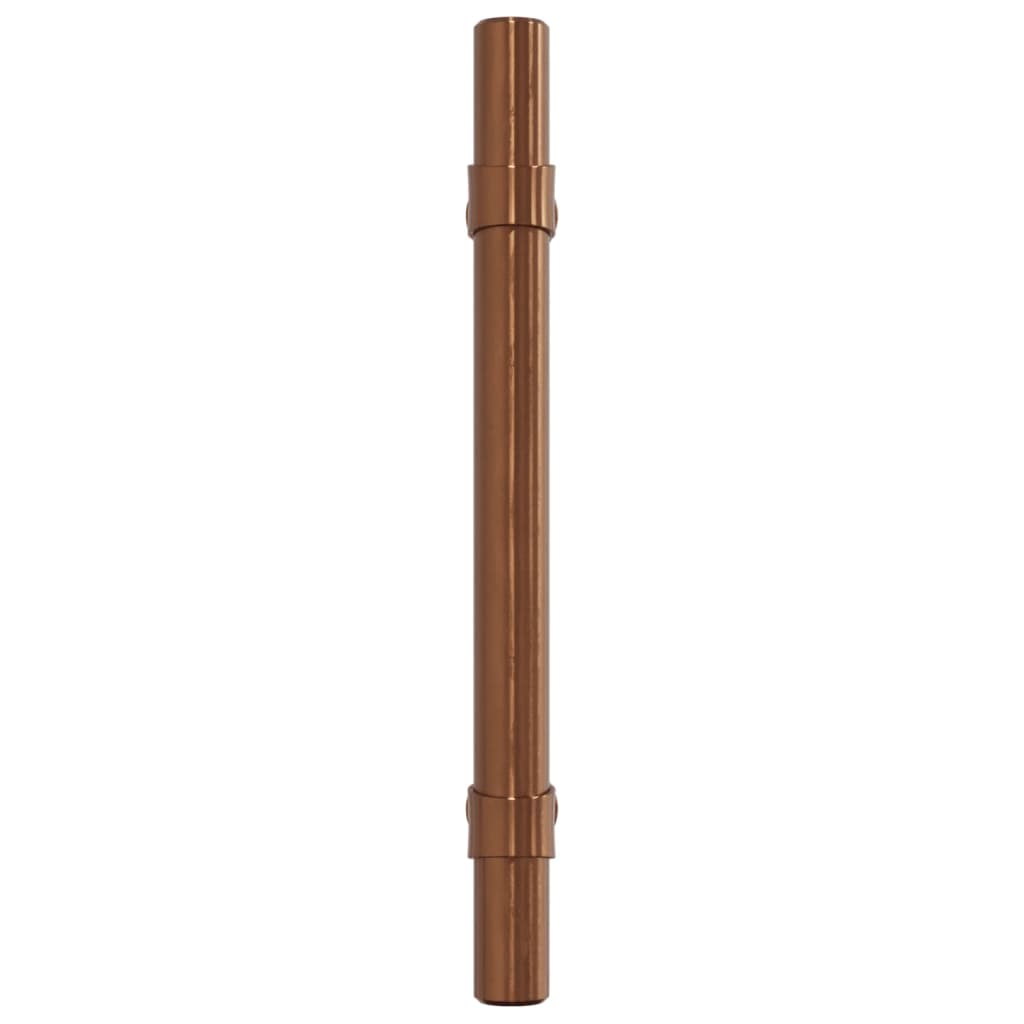 Mânere de dulap, 10 buc., bronz, 96 mm, oțel inoxidabil - Lando