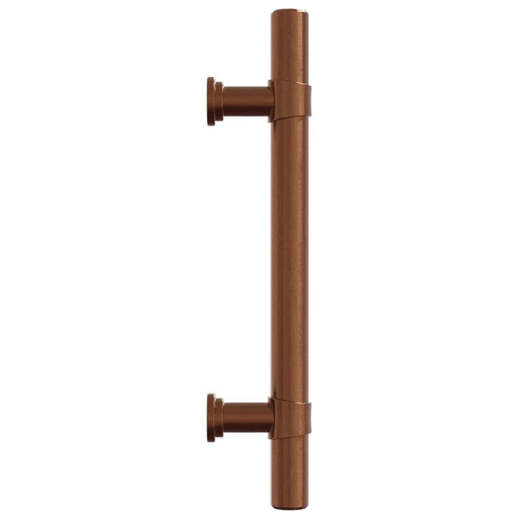 Mânere de dulap, 10 buc., bronz, 96 mm, oțel inoxidabil - Lando