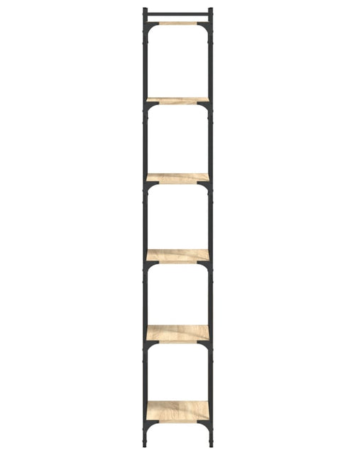 Загрузите изображение в средство просмотра галереи, Bibliotecă 6 niveluri stejar sonoma 40x30x188cm, lemn prelucrat - Lando

