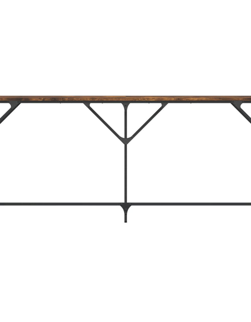 Загрузите изображение в средство просмотра галереи, Măsuță consolă, stejar fumuriu, 180x23x75 cm, lemn prelucrat - Lando

