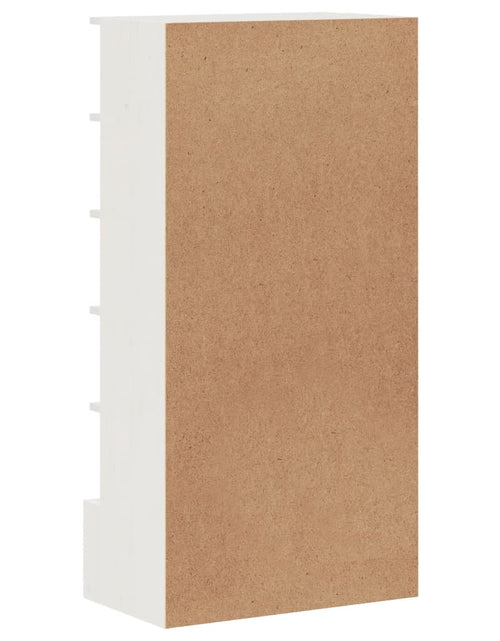 Încărcați imaginea în vizualizatorul Galerie, Pantofar, alb, 52x30x104 cm, lemn masiv de pin - Lando
