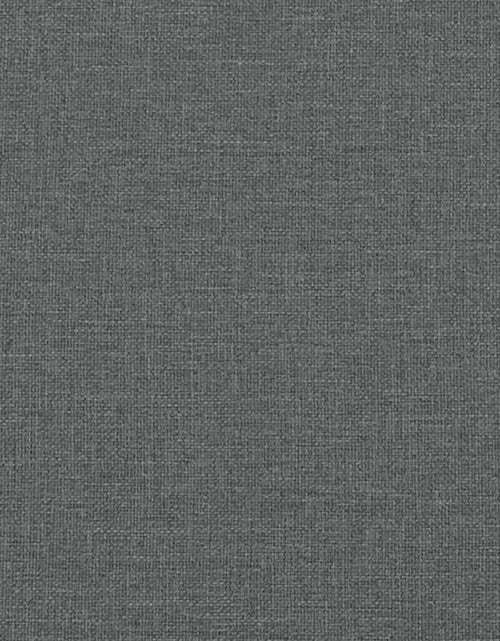 Încărcați imaginea în vizualizatorul Galerie, Bancă cu spătar, gri închis, 120x62x75,5 cm, material textil - Lando
