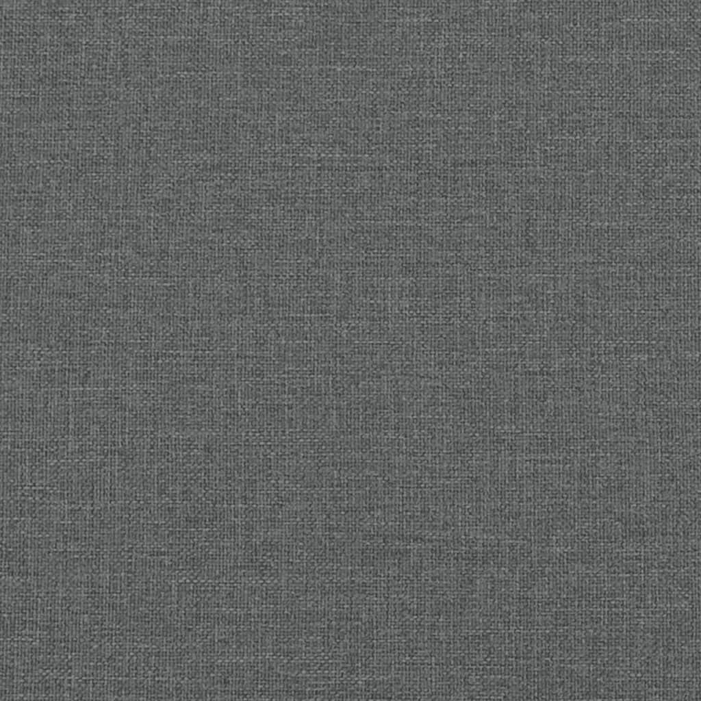 Banchetă cu perne, gri închis, 113x64,5x75,5 cm, textil - Lando