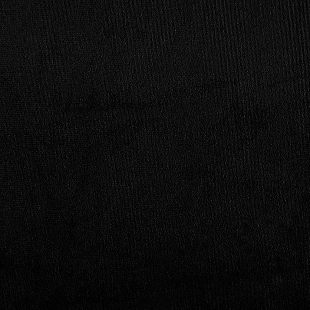 Fotoliu de masaj rabatabil, negru, microfibră - Lando