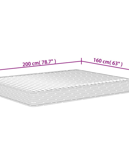 Загрузите изображение в средство просмотра галереи, Saltea din spumă, fermitate medie moale, 160x200 cm - Lando
