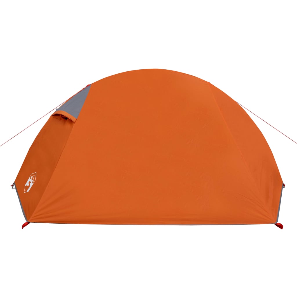 Cort camping 2 persoane gri/portocaliu 267x154x117cm tafta 185T - Lando