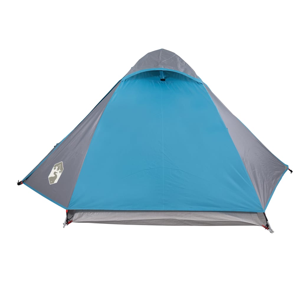 Cort de camping 2 persoane albastru, 224x248x118 cm, tafta 185T - Lando