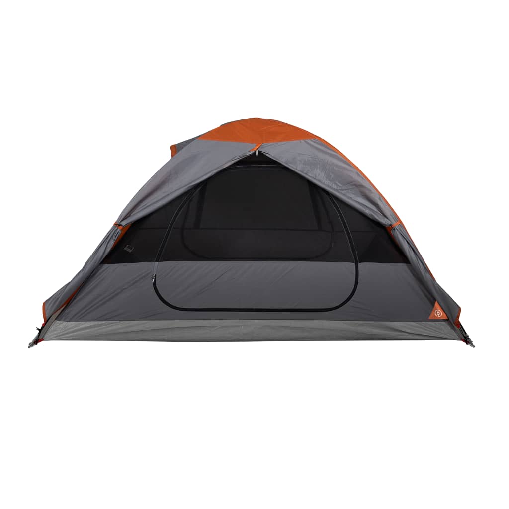 Cort camping 2 persoane gri/portocaliu 224x248x118cm tafta 185T - Lando