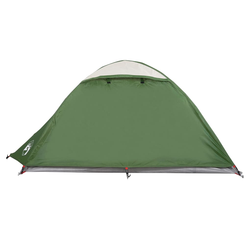 Cort de camping 2 persoane, verde, 254x135x112 cm, tafta 185T - Lando