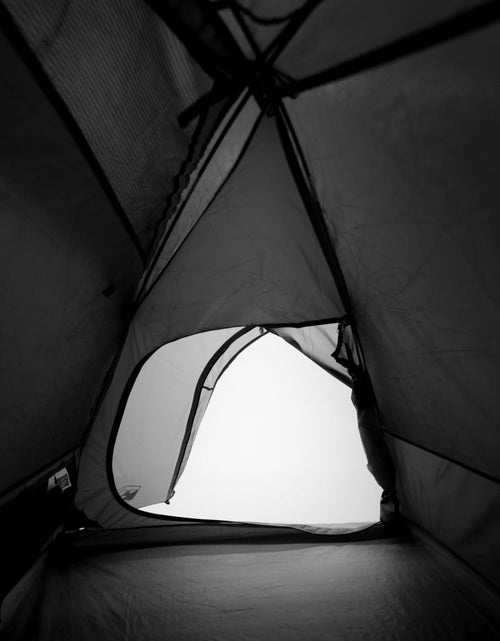 Încărcați imaginea în vizualizatorul Galerie, Cort de camping 2 persoane, alb, 254x135x112 cm, tafta 185T - Lando

