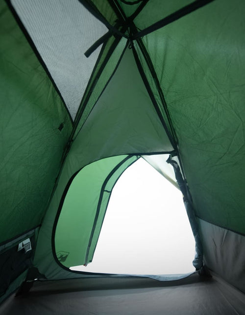 Încărcați imaginea în vizualizatorul Galerie, Cort de camping 2 persoane, verde, 264x210x125 cm, tafta 185T - Lando
