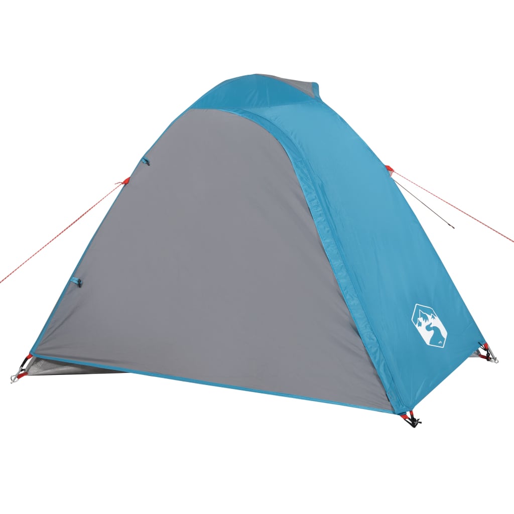 Cort de camping 2 persoane albastru, 264x210x125 cm, tafta 185T - Lando