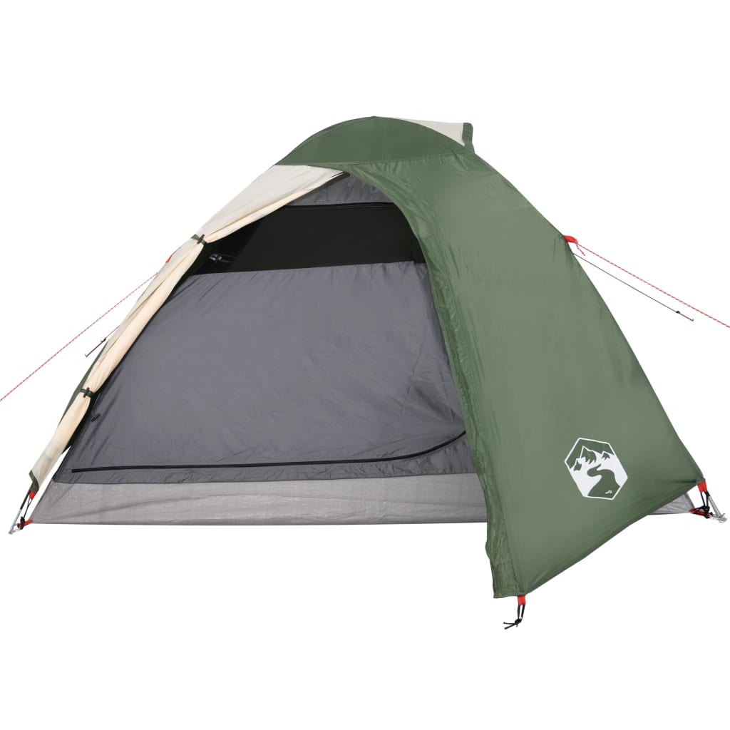 Cort de camping 4 persoane, verde, 267x272x145 cm, tafta 185T - Lando