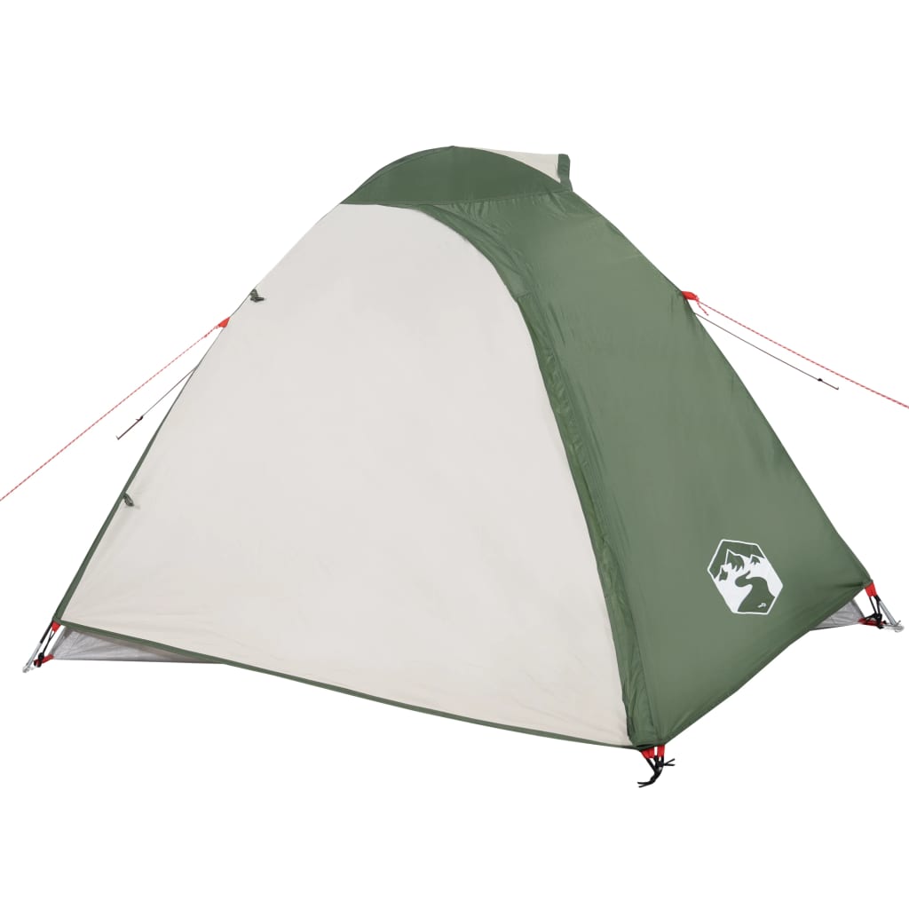 Cort de camping 4 persoane, verde, 267x272x145 cm, tafta 185T - Lando