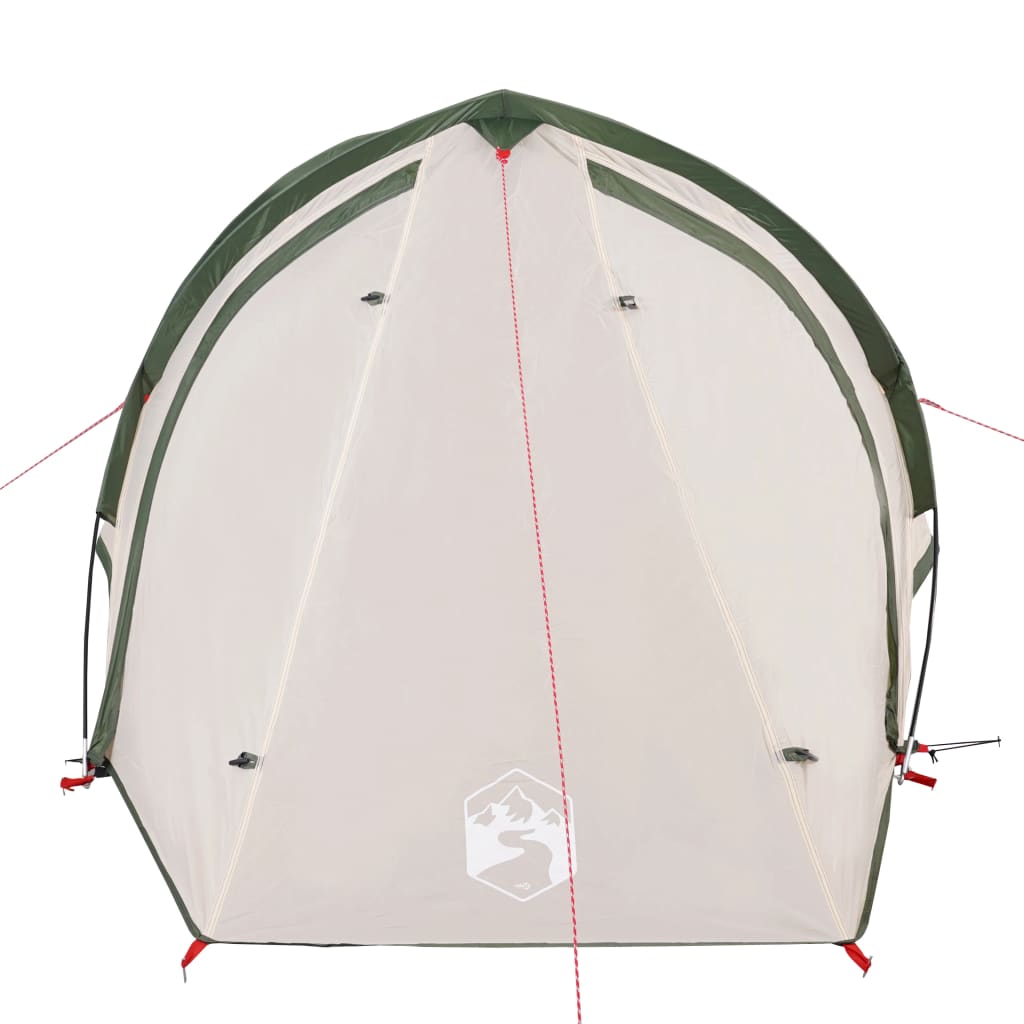 Cort de camping 2 persoane, verde, 320x140x120 cm, tafta 185T - Lando