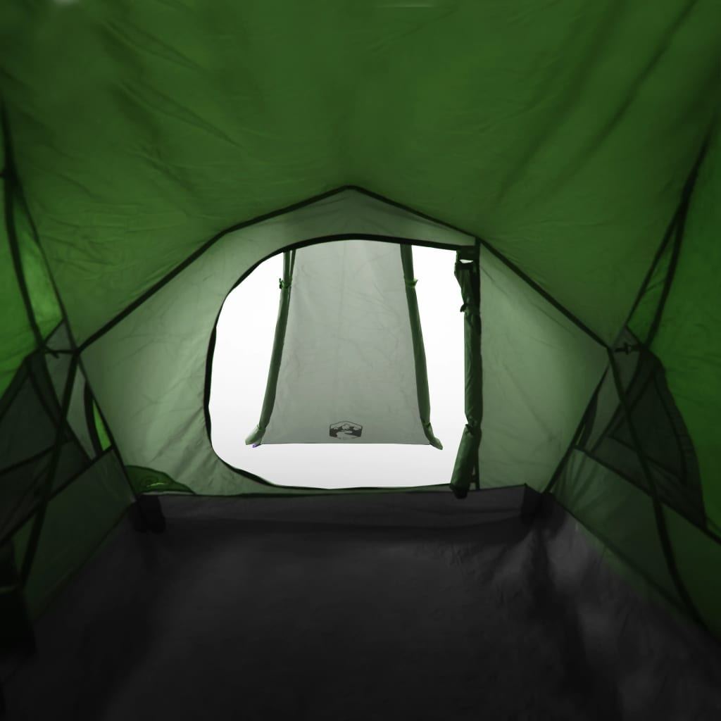 Cort de camping 2 persoane, verde, 320x140x120 cm, tafta 185T - Lando
