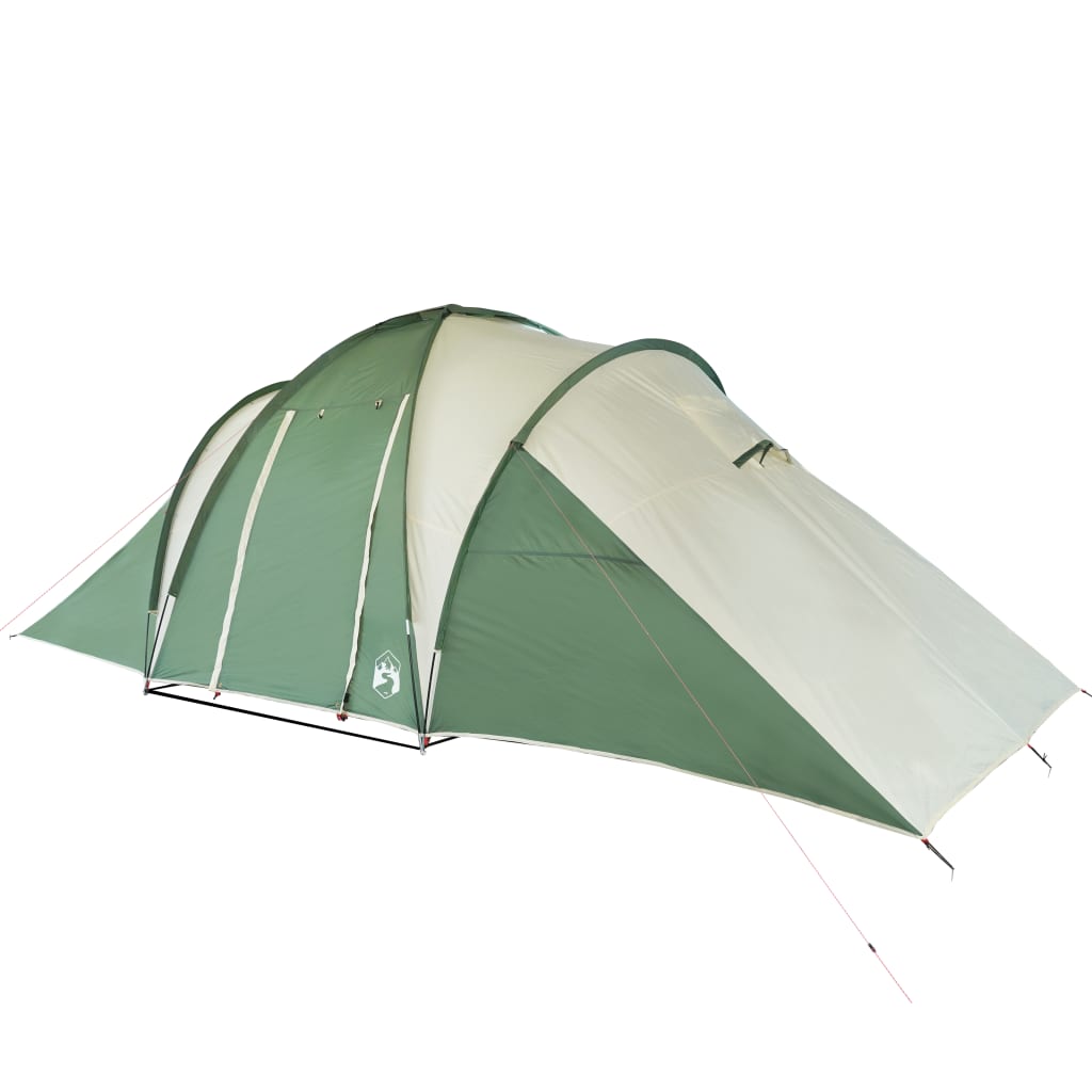 Cort de camping 6 persoane, verde, 576x238x193 cm, tafta 185T - Lando