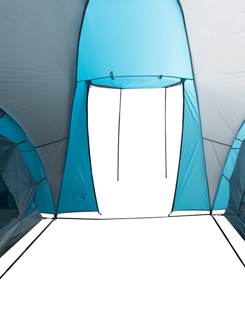 Încărcați imaginea în vizualizatorul Galerie, Cort de camping 6 persoane albastru, 576x238x193 cm, tafta 185T - Lando
