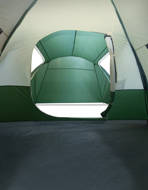 Загрузите изображение в средство просмотра галереи, Cort de camping 6 persoane, verde, 466x342x200 cm, tafta 185T - Lando
