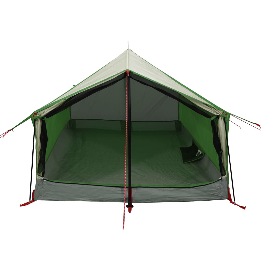 Cort de camping 2 persoane, verde, 193x122x96 cm, tafta 185T - Lando
