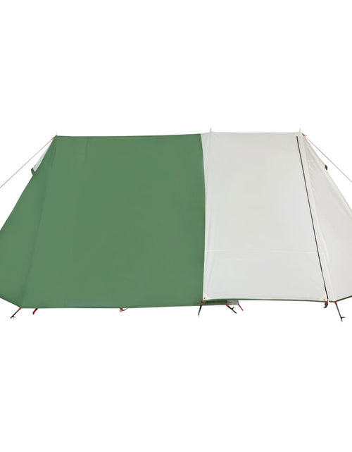 Încărcați imaginea în vizualizatorul Galerie, Cort de camping 3 persoane, verde, 465x220x170 cm, tafta 185T - Lando
