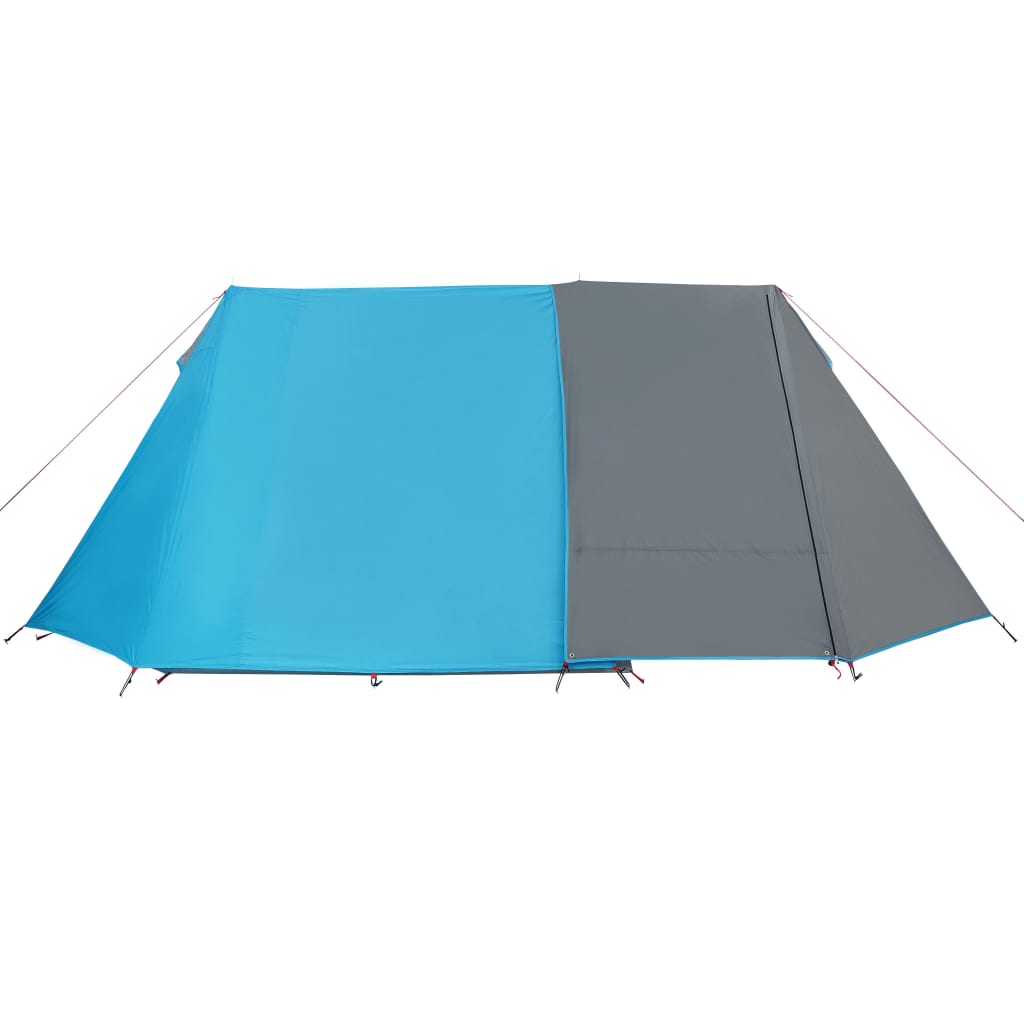 Cort de camping 3 persoane albastru, 465x220x170 cm, tafta 185T - Lando