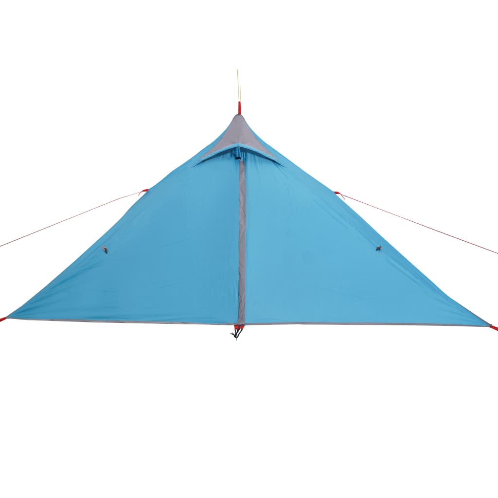 Cort de camping 1 persoane albastru, 255x153x130 cm, tafta 185T - Lando