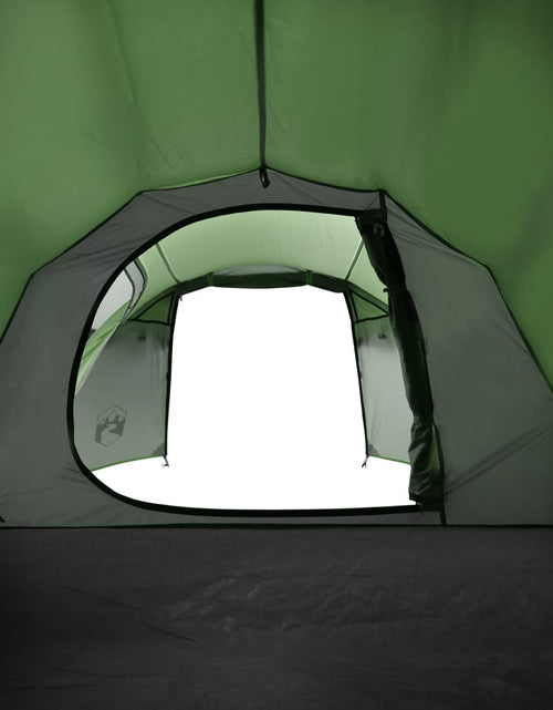 Загрузите изображение в средство просмотра галереи, Cort de camping 4 persoane, verde, 360x140x105 cm, tafta 185T - Lando
