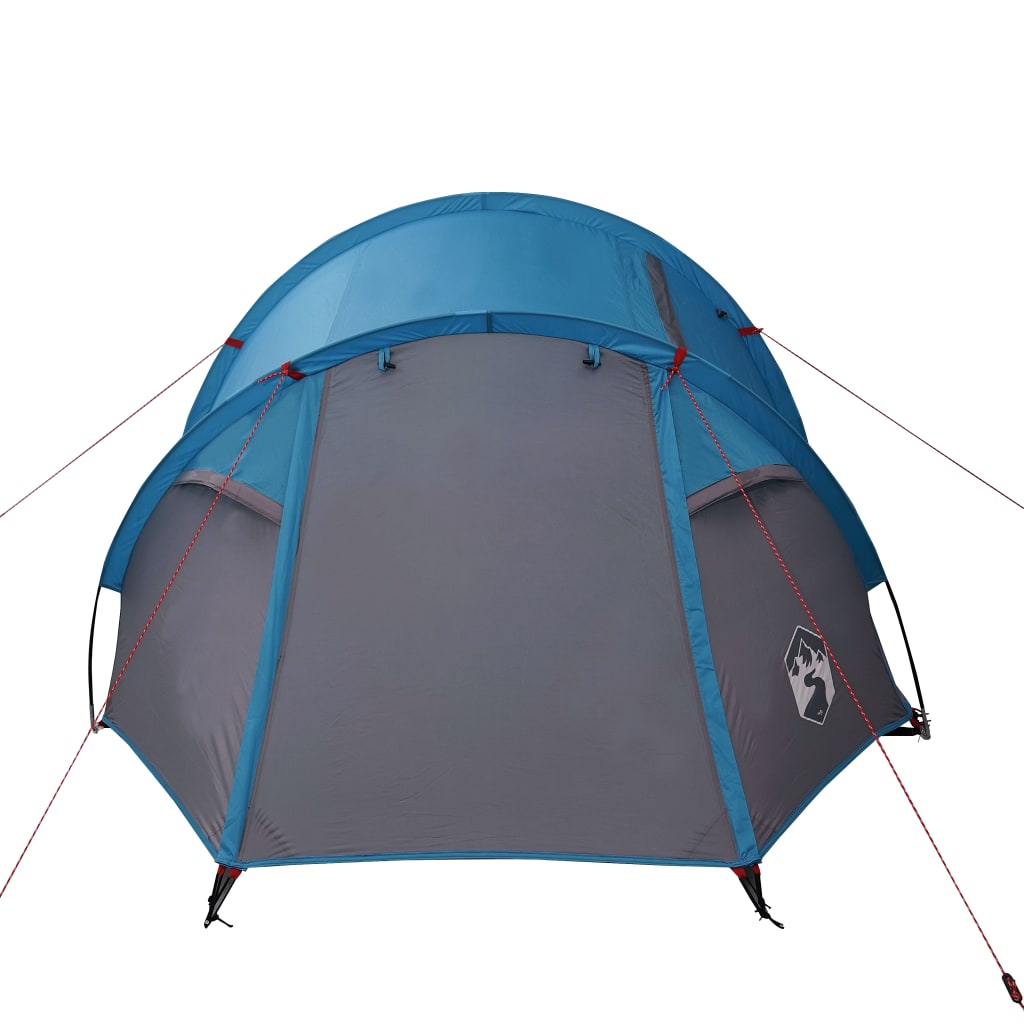 Cort de camping 4 persoane albastru, 360x135x105 cm, tafta 185T - Lando