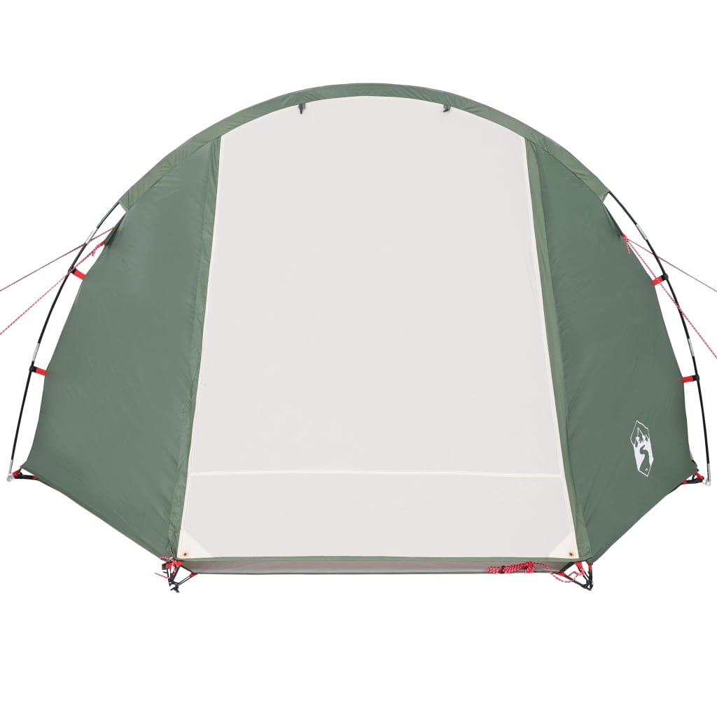 Cort de camping 4 persoane, verde, 420x260x153 cm, tafta 185T - Lando