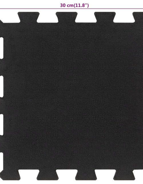 Încărcați imaginea în vizualizatorul Galerie, Plăci de podea din cauciuc, 4 buc., negru, 16 mm, 30x30 cm - Lando
