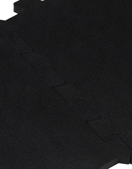 Încărcați imaginea în vizualizatorul Galerie, Plăci de podea din cauciuc, 9 buc., negru, 16 mm, 30x30 cm
