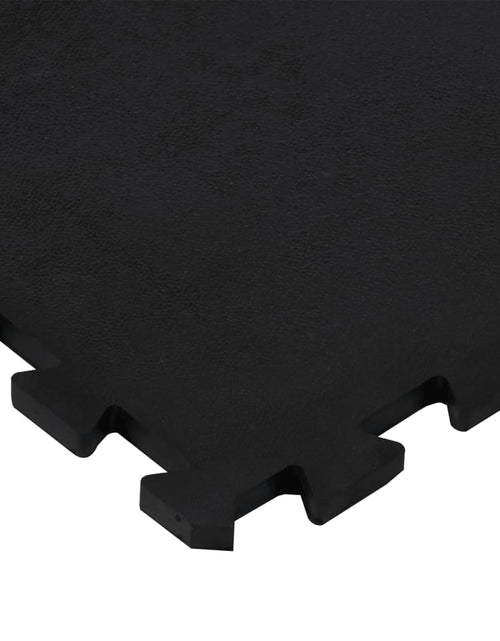 Încărcați imaginea în vizualizatorul Galerie, Placă de podea din cauciuc, negru, 12 mm, 100x100 cm - Lando
