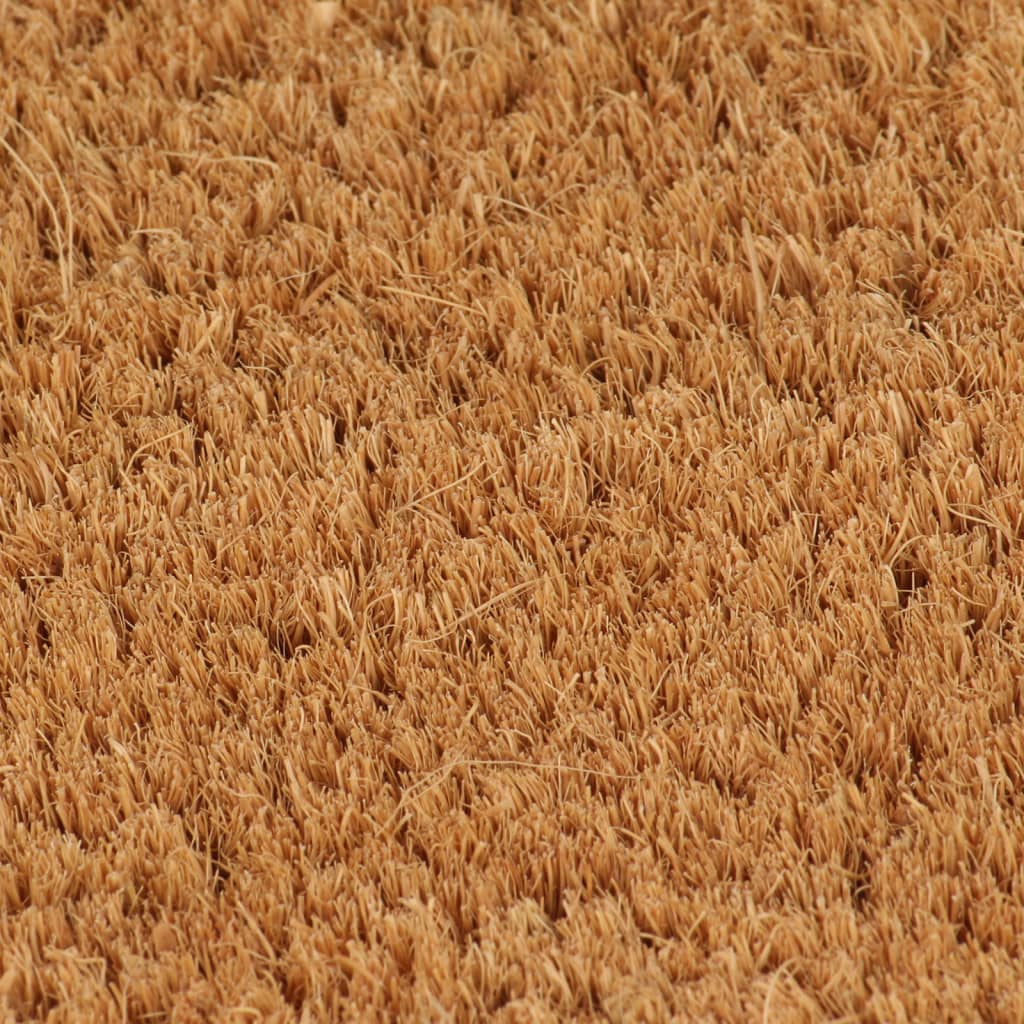 Covoraș de ușă natural, 90x150 cm, fibre de cocos - Lando