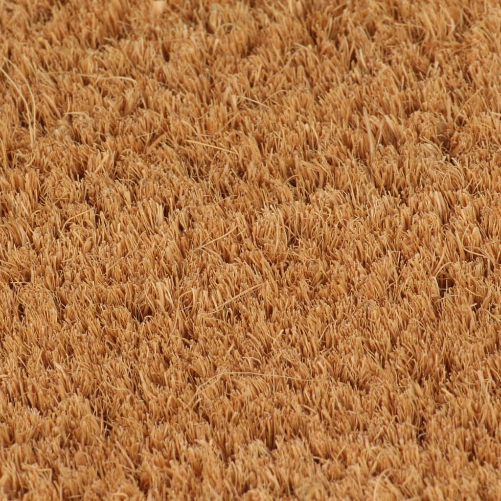Covoraș de ușă natural, 60x90 cm, fibre de cocos - Lando