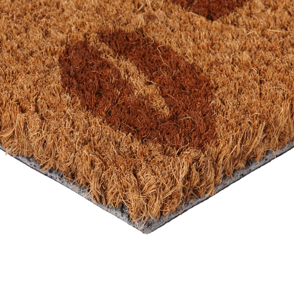 Covoraș de ușă, natural, 40x60 cm, fibre de cocos - Lando