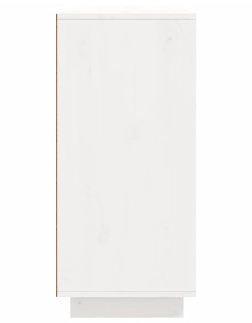 Încărcați imaginea în vizualizatorul Galerie, Servantă, alb, 110x34x75 cm, lemn masiv de pin - Lando

