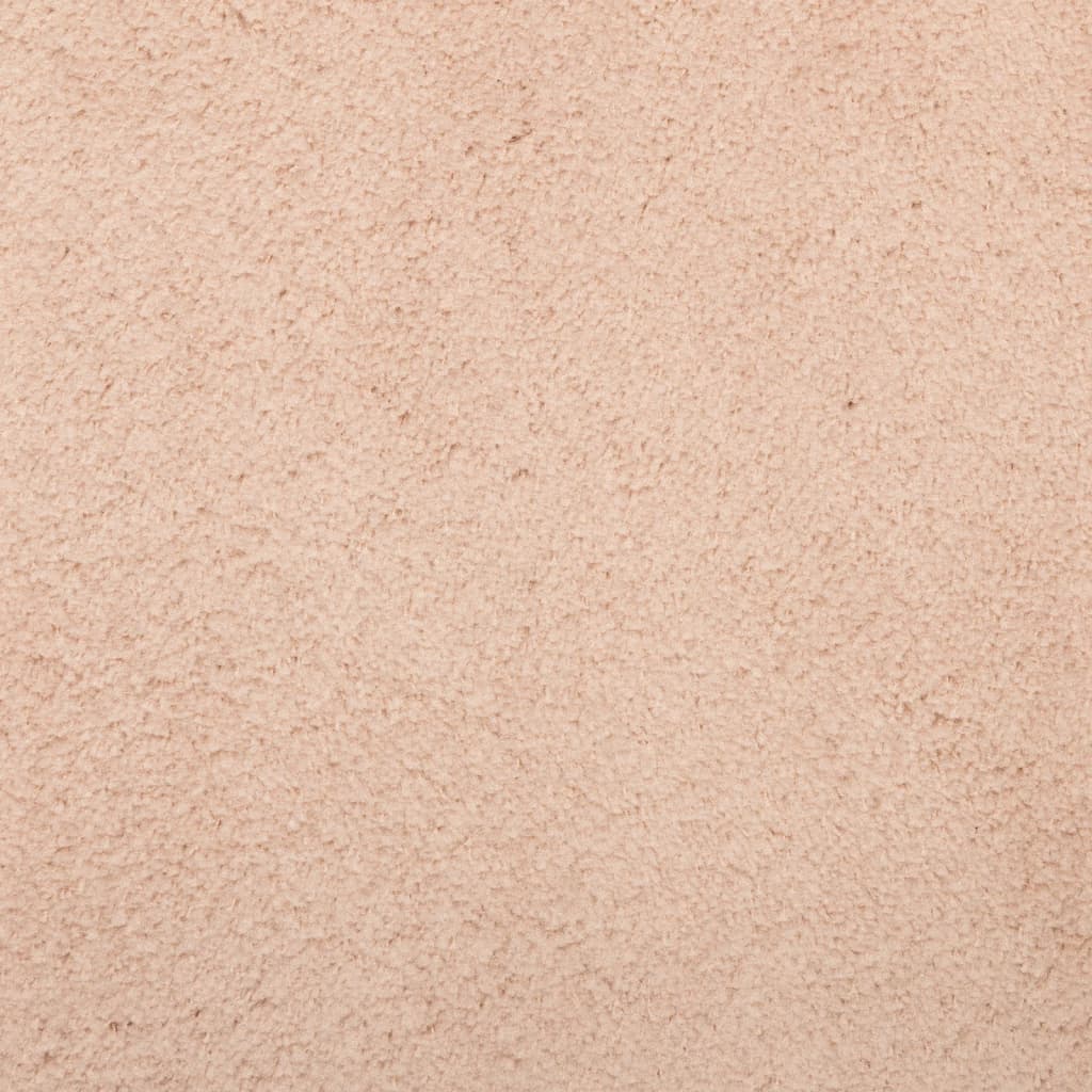 Covor HUARTE, fir scurt, moale și lavabil, roz pudră, 80x150 cm - Lando