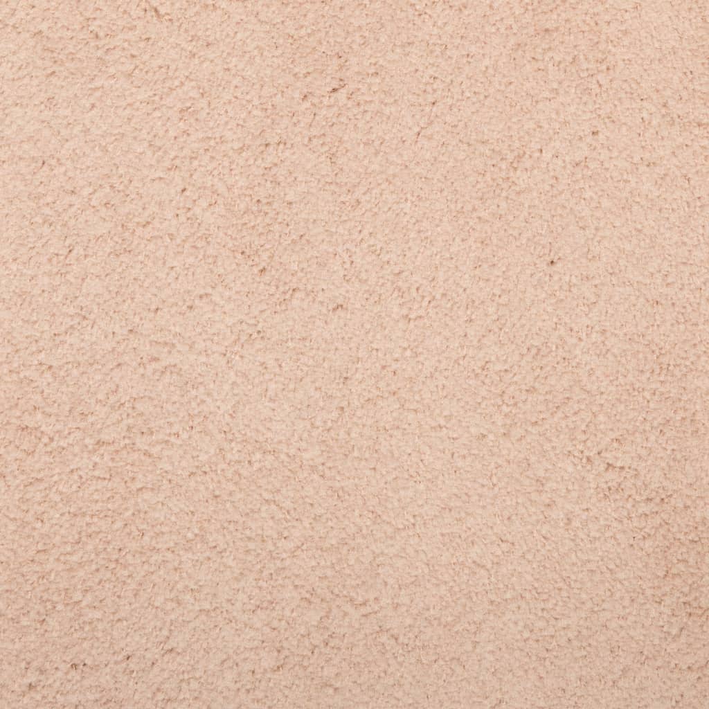 Covor HUARTE, fir scurt, moale și lavabil, roz pudră, 120x170cm - Lando