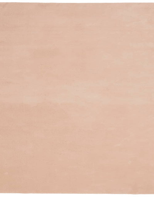 Încărcați imaginea în vizualizatorul Galerie, Covor HUARTE, fir scurt, moale și lavabil, roz pudră, 200x200cm - Lando
