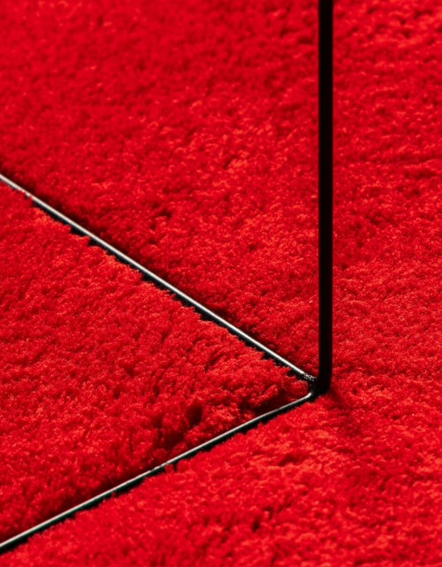 Încărcați imaginea în vizualizatorul Galerie, Covor HUARTE, fir scurt, moale și lavabil, roșu, 140x200 cm - Lando
