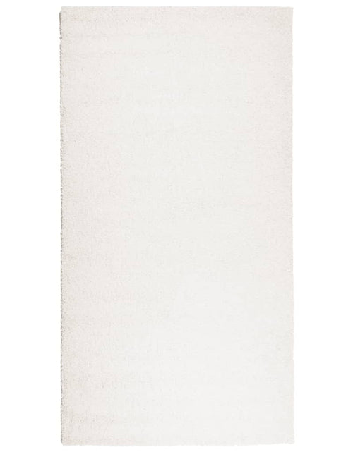 Încărcați imaginea în vizualizatorul Galerie, Covor pufos modern, fir lung, crem, 80x150 cm - Lando
