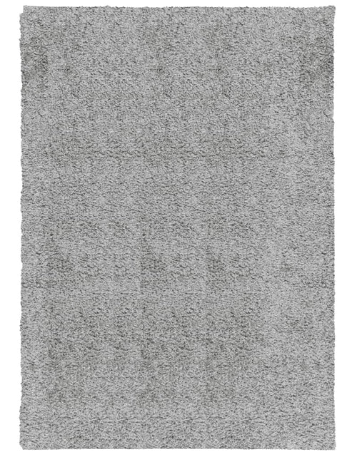 Încărcați imaginea în vizualizatorul Galerie, Covor pufos &quot;PAMPLONA&quot; cu fire înalte, gri modern, 120x170 cm - Lando
