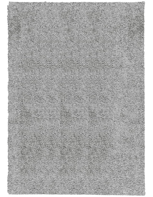 Încărcați imaginea în vizualizatorul Galerie, Covor pufos &quot;PAMPLONA&quot; cu fire înalte, gri modern, 200x280 cm - Lando
