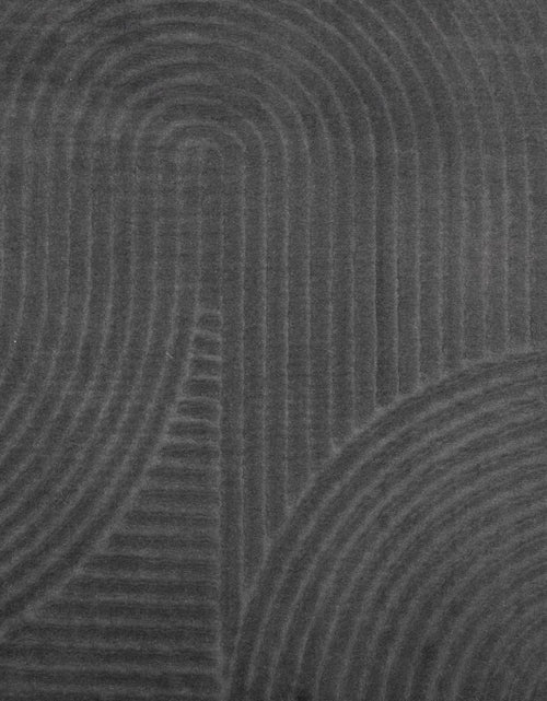 Încărcați imaginea în vizualizatorul Galerie, Covor &quot;IZA&quot; aspect scandinav cu fire scurte, antracit,80x150 cm - Lando
