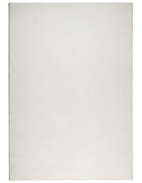 Încărcați imaginea în vizualizatorul Galerie, Covor &quot;IZA&quot; aspect scandinav, cu fire scurte, crem, 160x230 cm - Lando
