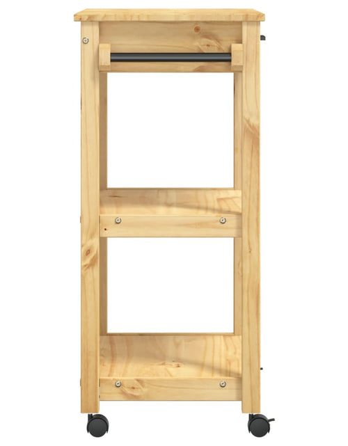 Încărcați imaginea în vizualizatorul Galerie, Cărucior de bucătărie „MONZA”, 60x40x90 cm, lemn masiv de pin - Lando
